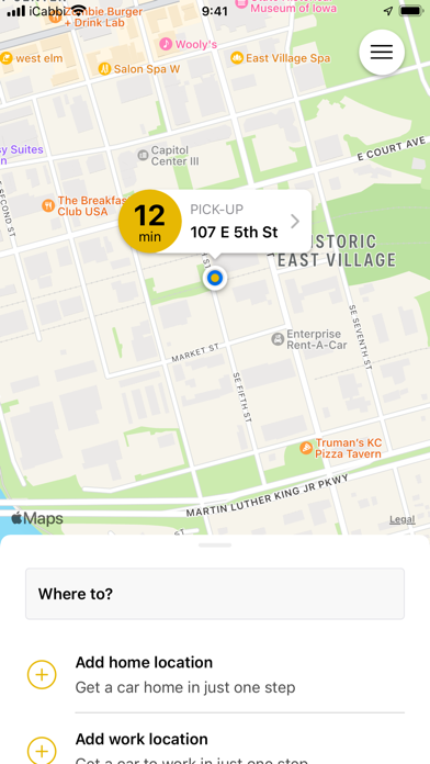 Yellow Cab Co Screenshot