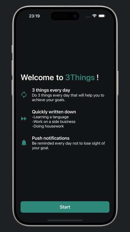 3Things - Daily Todo List screenshot-4
