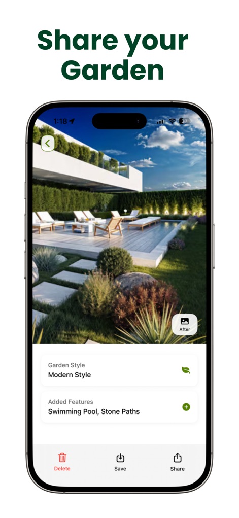 AI Landscape Garden Design - Graphics & Design App | MWM