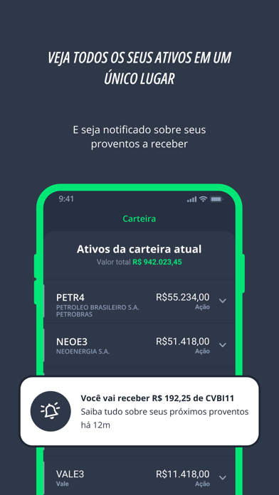 Grana - IR da bolsa automático Screenshot