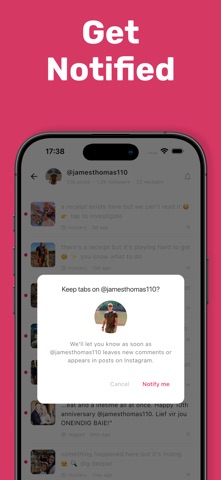The Receipts: Social Search screenshot