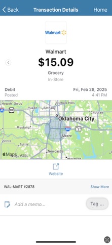 True Sky Credit Union screenshot