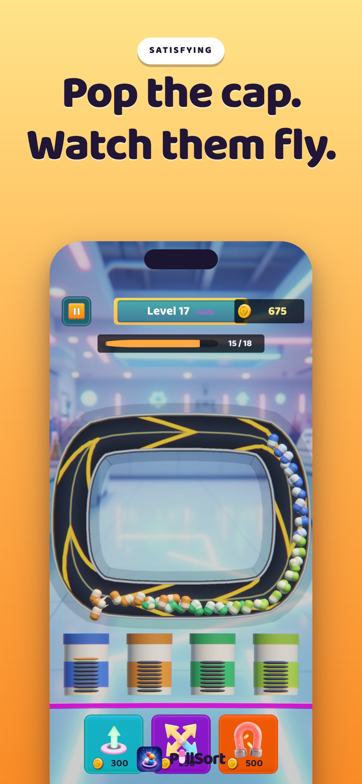 Pill Sort: Colour Sorting Game screenshot 4