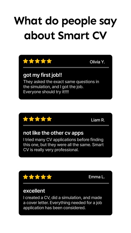 Smart CV: Resume Maker screenshot-3