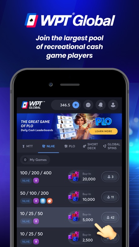 WPT Global: Play Poker Online screenshot 2