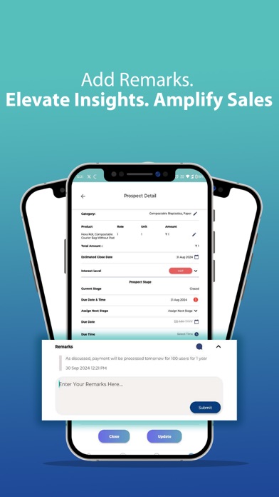 Sales-Tracker Screenshot