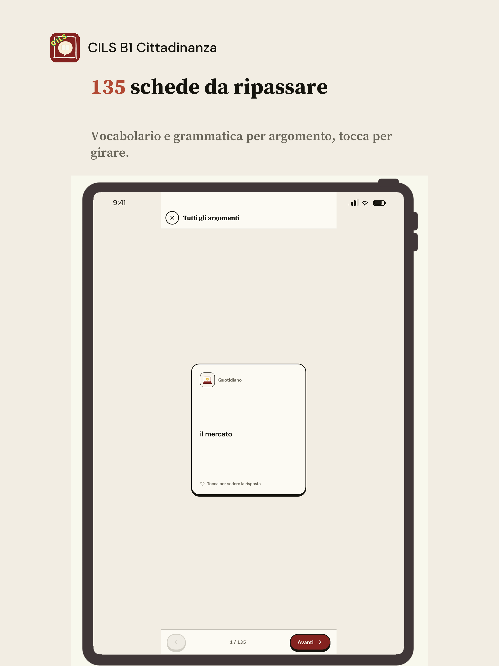 CILS B1 Cittadinanza: Italian screenshot 14