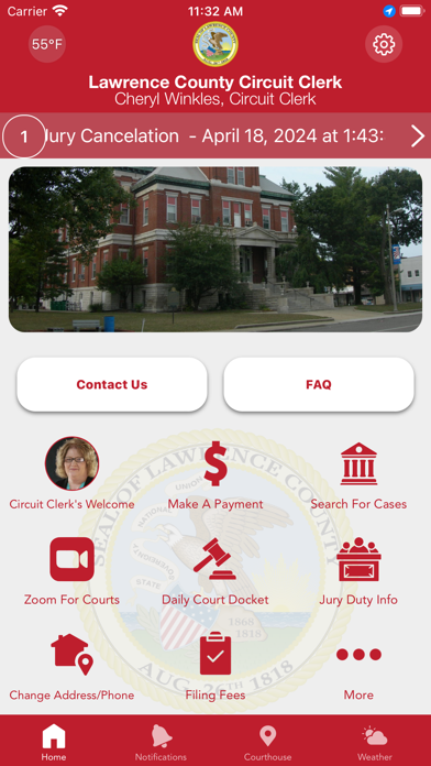 Lawrence Co Circuit Clerk IL Screenshot