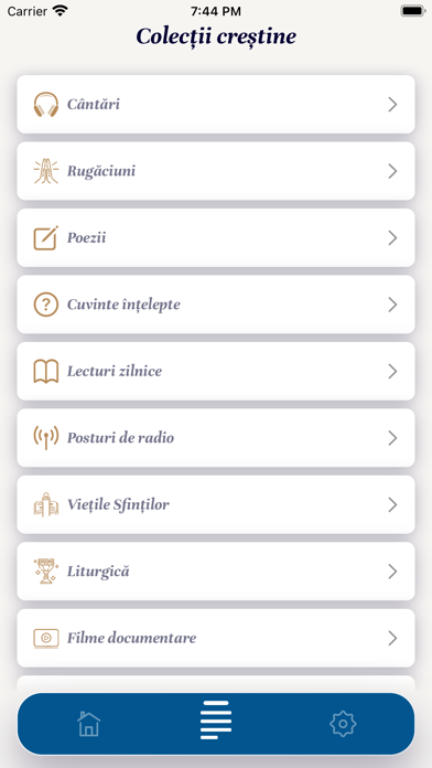 App screenshot