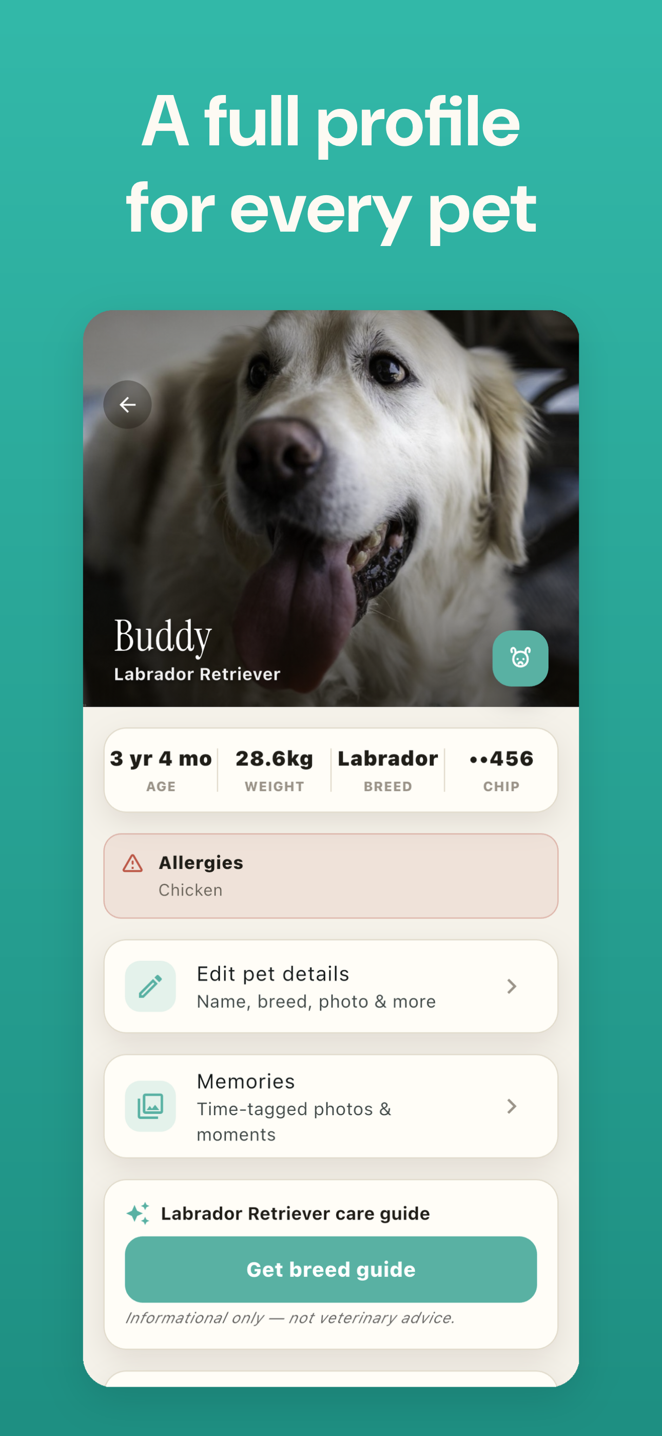Tavi: Pet Care & Health screenshot 2