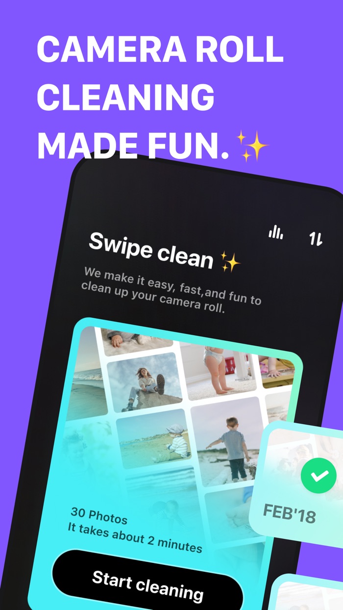 Photo Swipe Cleanup Photos