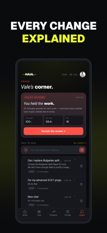 HAUL: Your Personal Coach screenshot