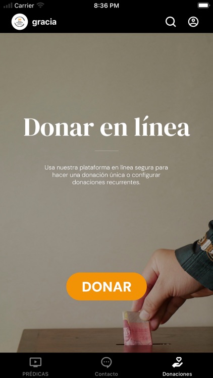 gracia desbordante app