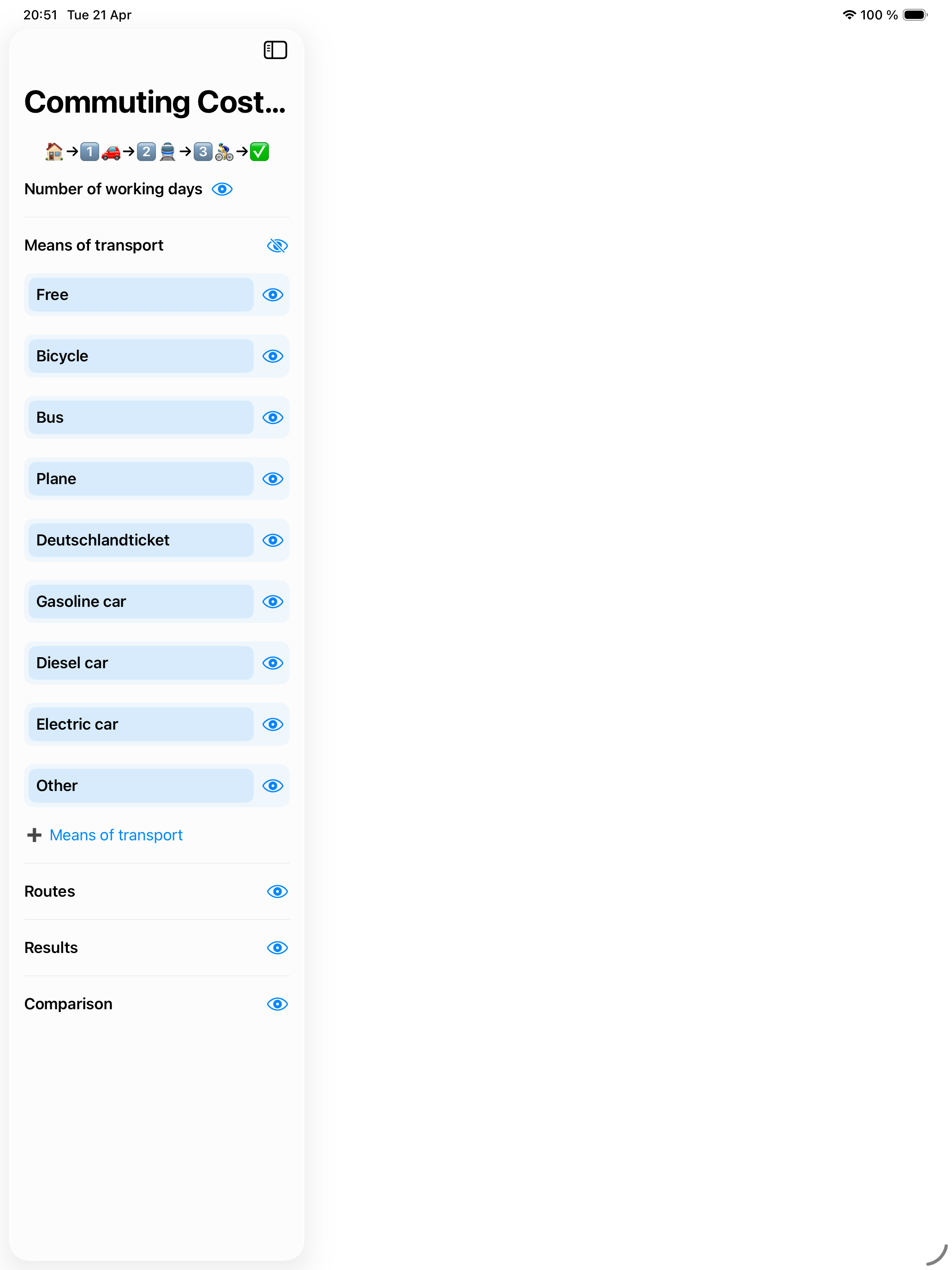 Commuter Calculator screenshot 6