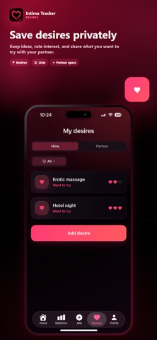 Intima Tracker Screenshot 5 of 6