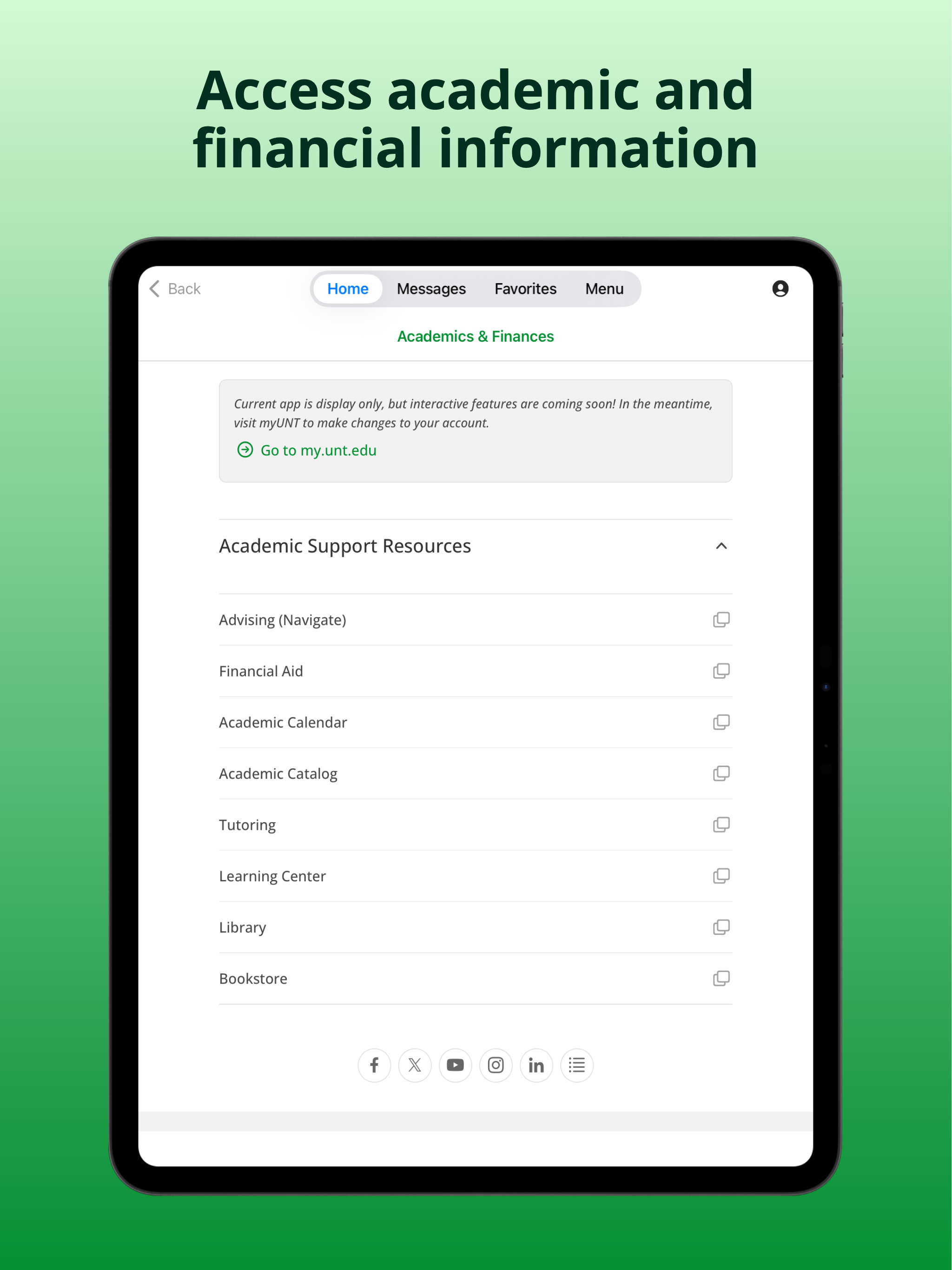 UNT Go screenshot 14