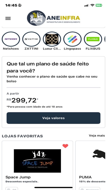 Clube ANEINFRA screenshot-3