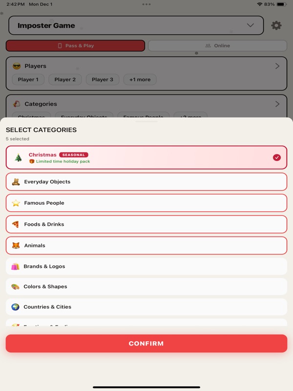 Imposter Game: Word Party Game screenshot 11