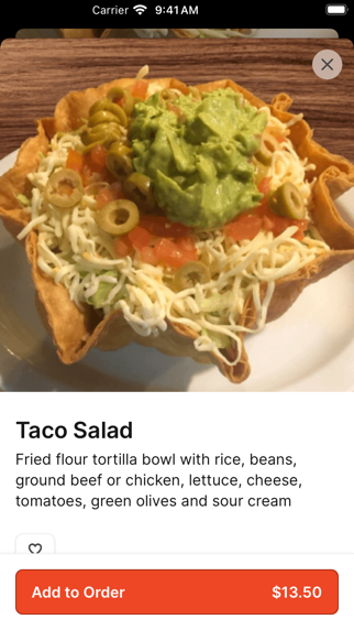 Screenshot 3 of Si Senor Mexican Restaurant App