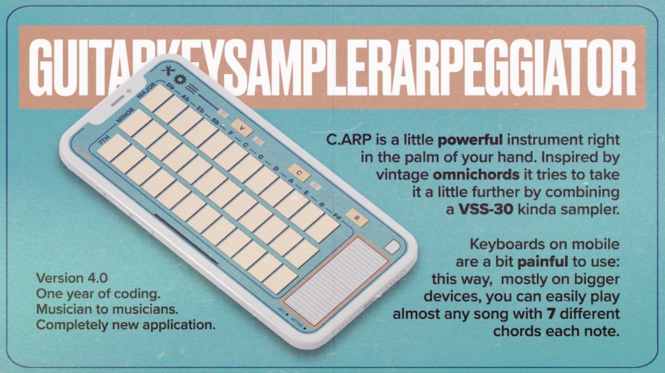 #2. C.ARP (iOS) di: Paolo Giorgi