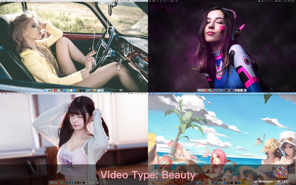 #8. Live Wallpaper - 4K UHD (macOS) 由: 豪 文
