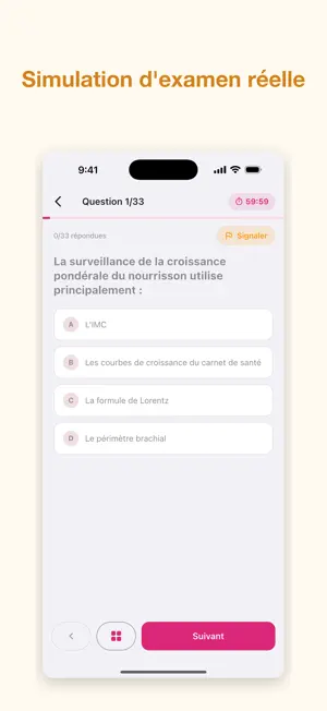 Auxiliaire Puériculture QCM screenshot 3