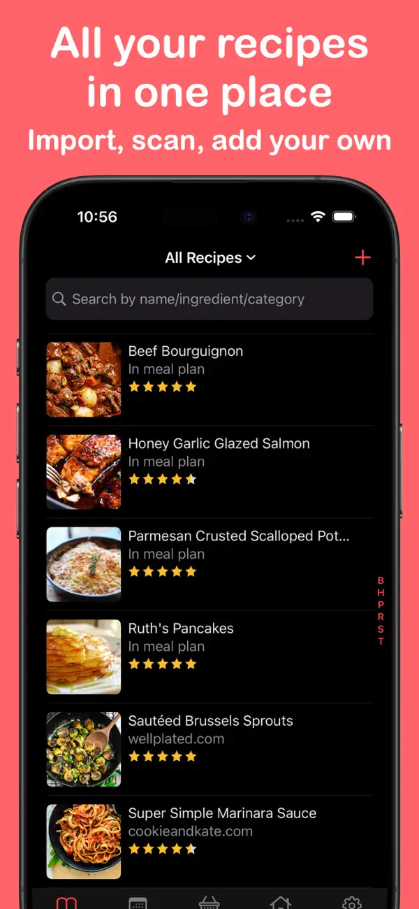 Screenshot #1 pour MealBoard - Meal Planner