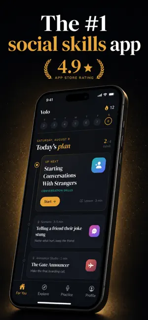 Volo: Social Skills & Charisma screenshot 1