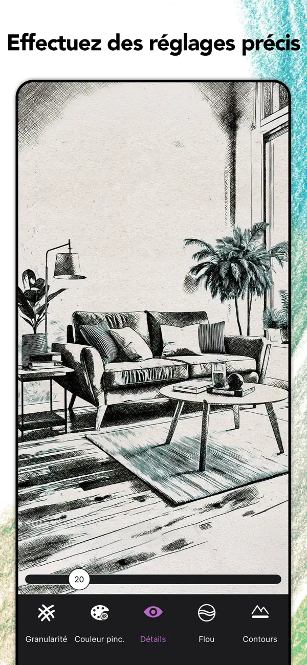 Screenshot #3 pour Photo en Croquis : Graphite