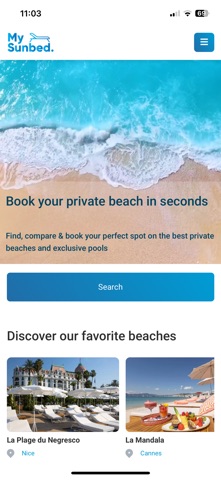 MySunbed Screenshot 1 of 4