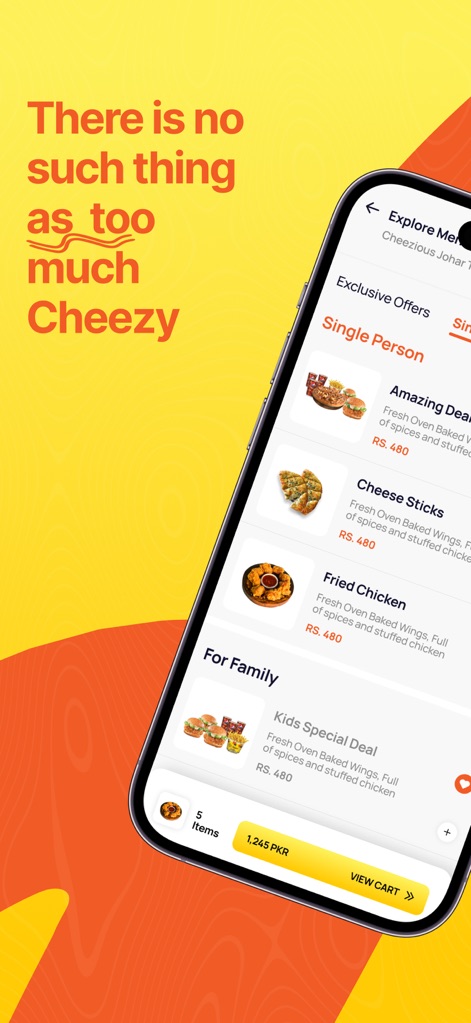 Cheezious - Food & Drink App | MWM