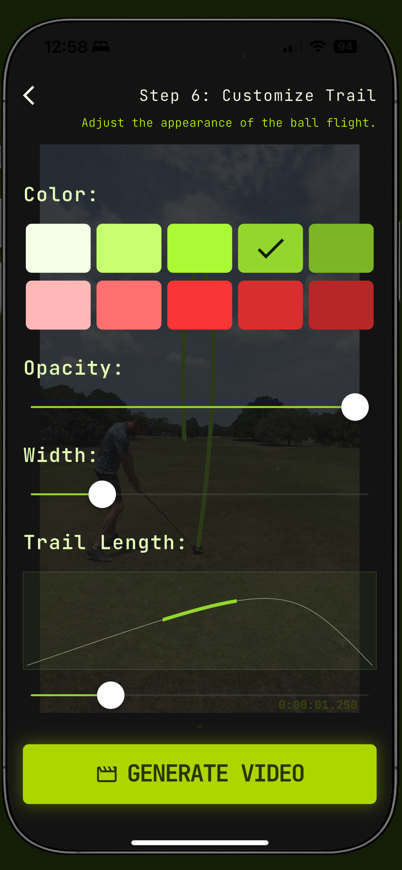 FlightArc: Golf Shot Tracer screenshot 4