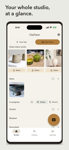 ClayTrace: Pottery Journal Screenshot 1 of 6