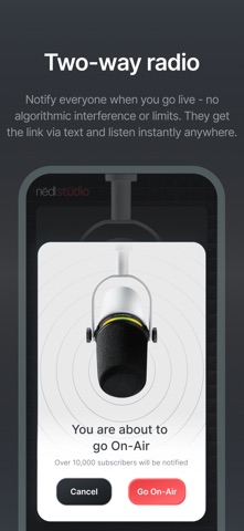 stūdio iPhone screenshot