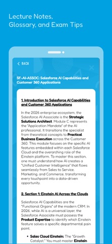 Salesforce Agentforce Prep: AI screenshot
