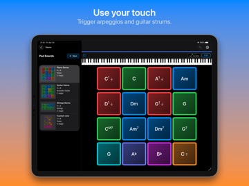 ChordPadX 2 iPad screenshot