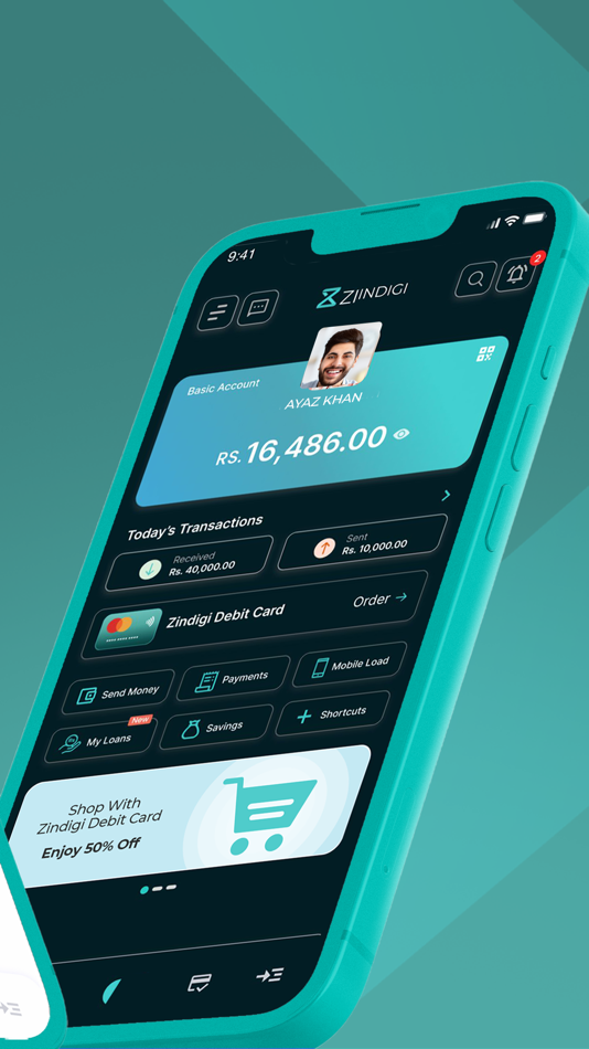 #2. Zindigi - All in One Finance (iOS) 게시자: JS Bank Limited