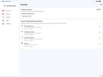 Open Wearables Screenshot 1