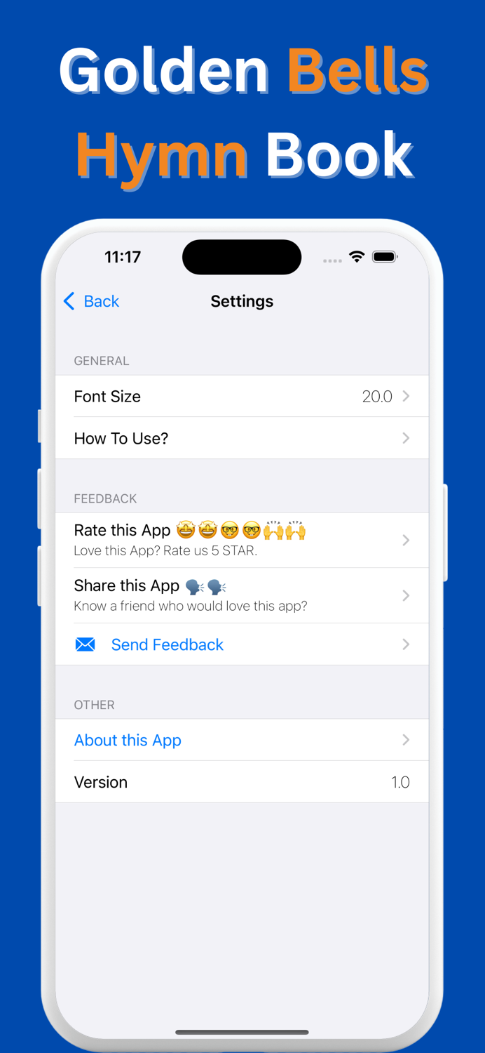 Golden Bells Hymn Book