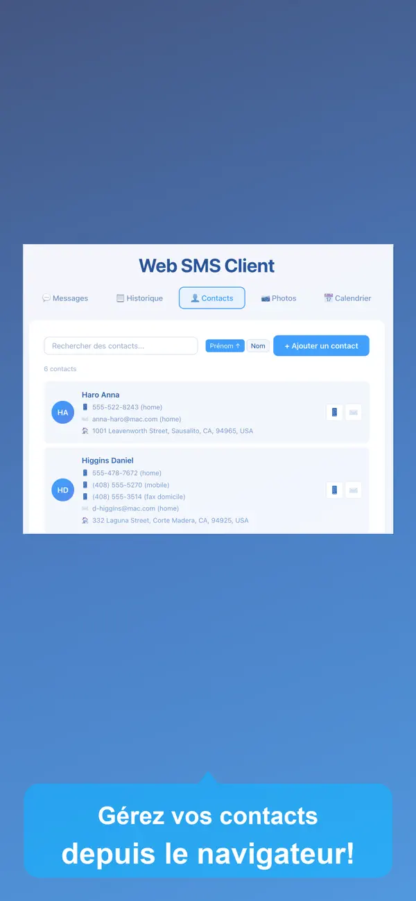Screenshot #3 pour Web Browser SMS