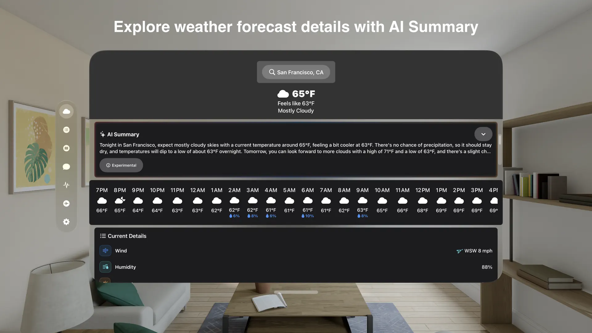 WeatherAI - Forecast & Radar screenshot 1