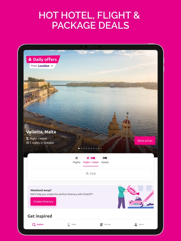 Screenshot #4 pour Lastminute Hotels & Flights