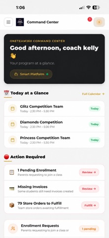 OneTeam360 - Team Management screenshot
