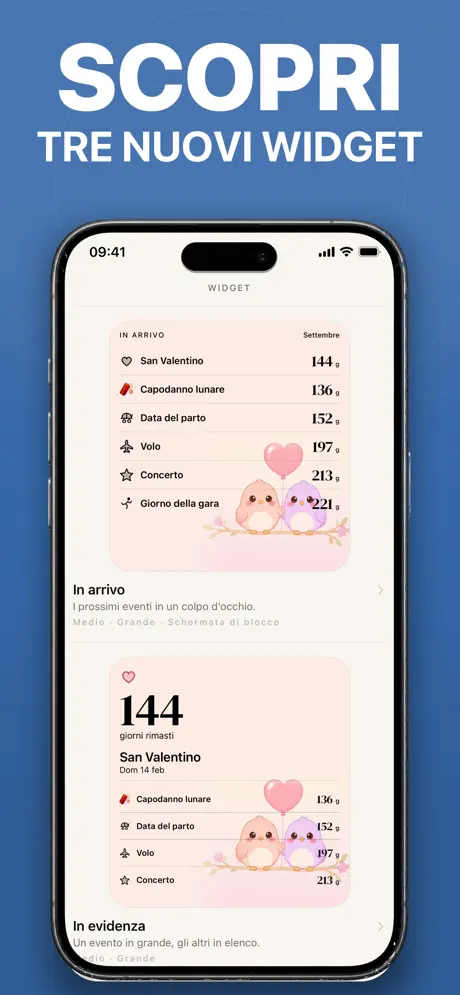 Countdown Widget: Eventi — screenshot 7