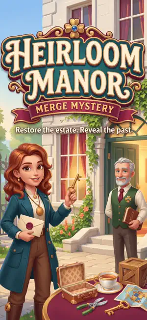 Heirloom Manor: Merge Mystery screenshot 1