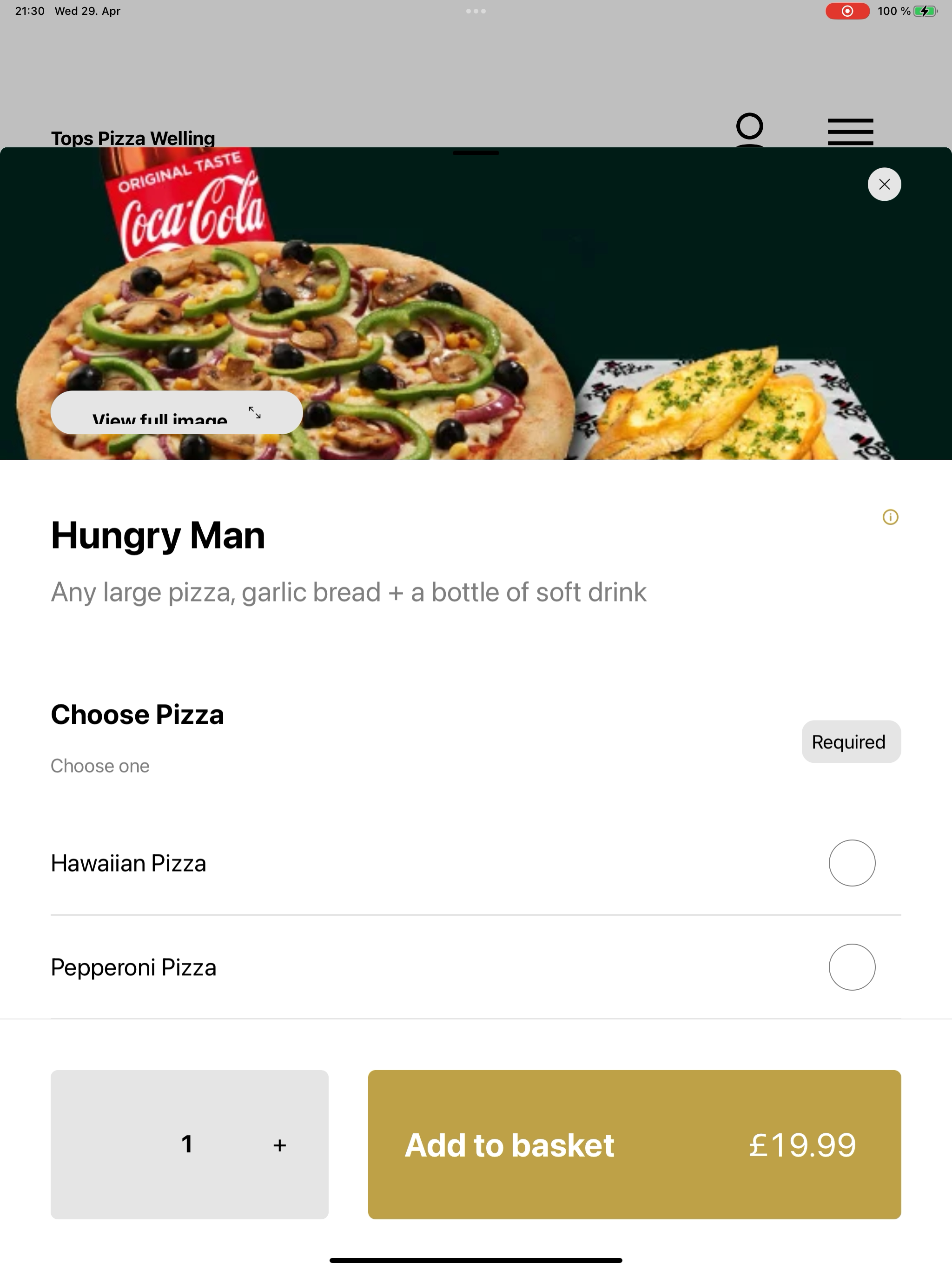 Tops Pizza Welling screenshot 8