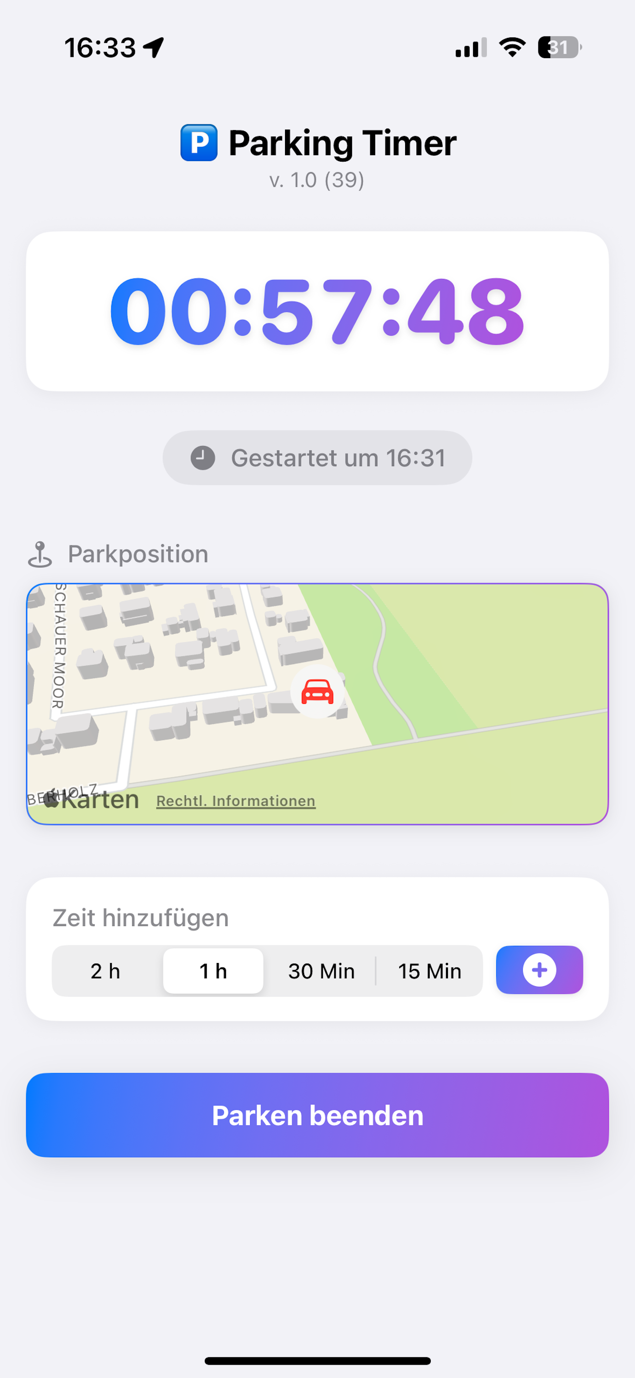 My Parking Timer