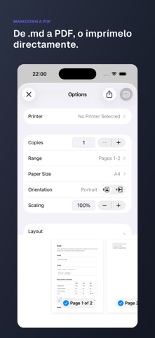 .md viewer & editor: NanoFile iPhone screenshot 6