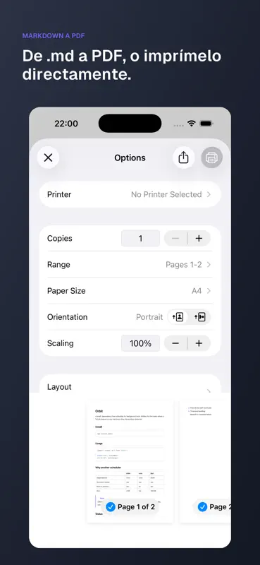 .md viewer & editor: NanoFile screenshot 6 of 10