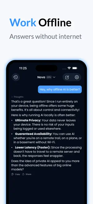 ThinkByte: Offline Local AI screenshot 2